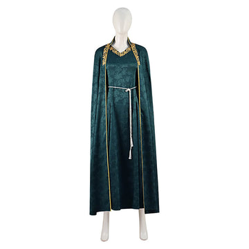 Alicent Hightower Green Dress House of the Dragon Costumes Halloween Women Outfit Becostume